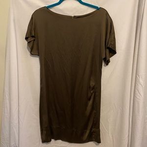 Banana Republic Brown Silk Dress
